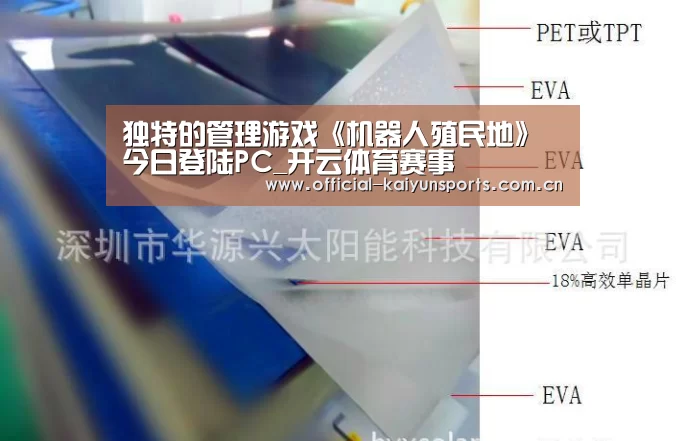 独特的管理游戏《机器人殖民地》今日登陆PC_开云体育赛事